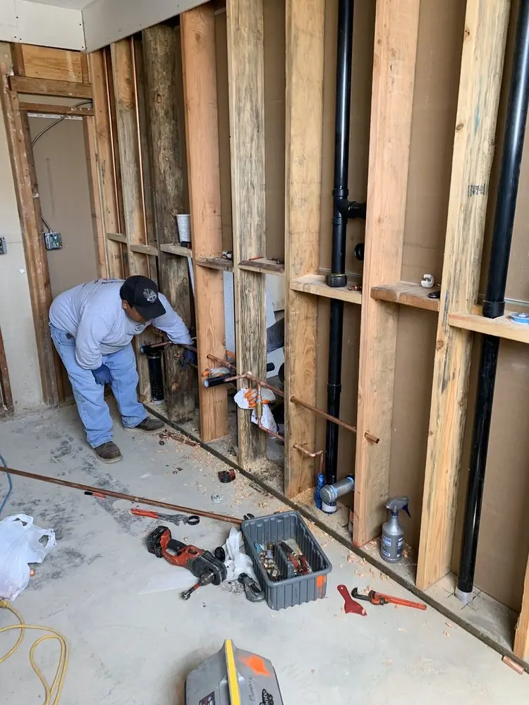 Commercial rough-in plumbing for Commercial Plumbing in Flowery Branch